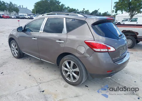 2014 Nissan Murano Le z USA, uszkodzony, nr VIN JN8AZ1MU2EW400258